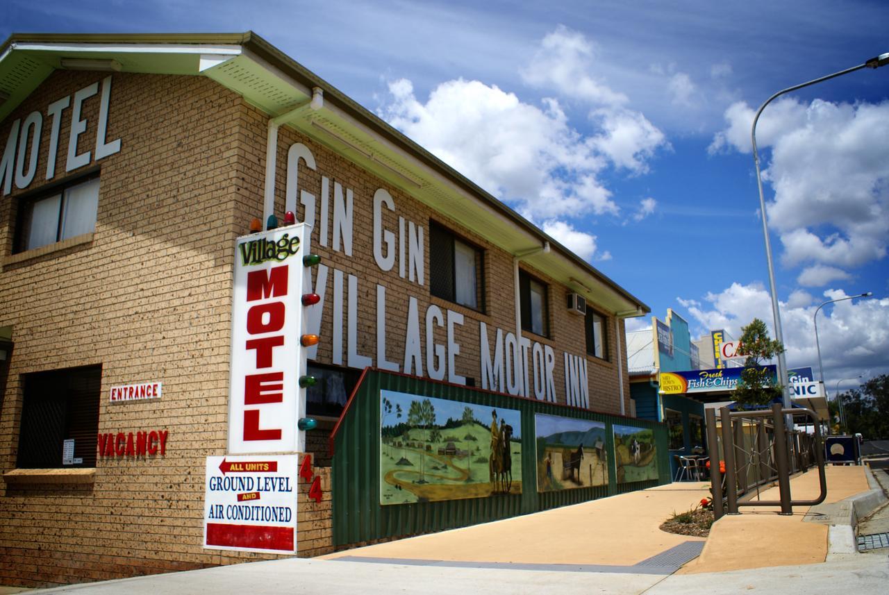 Gin Gin Village Motor Inn Motel Qld المظهر الخارجي الصورة